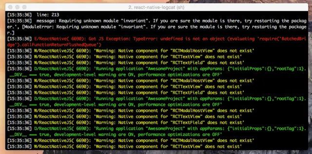 react-native-logcat